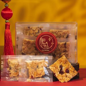 Crunchy Cranberry Almond Florentine